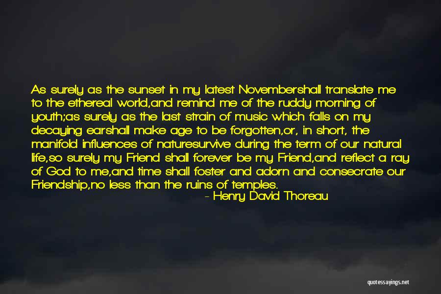Age And Friendship Quotes By Henry David Thoreau Age And Friendship Quotes By Henry David Thoreau