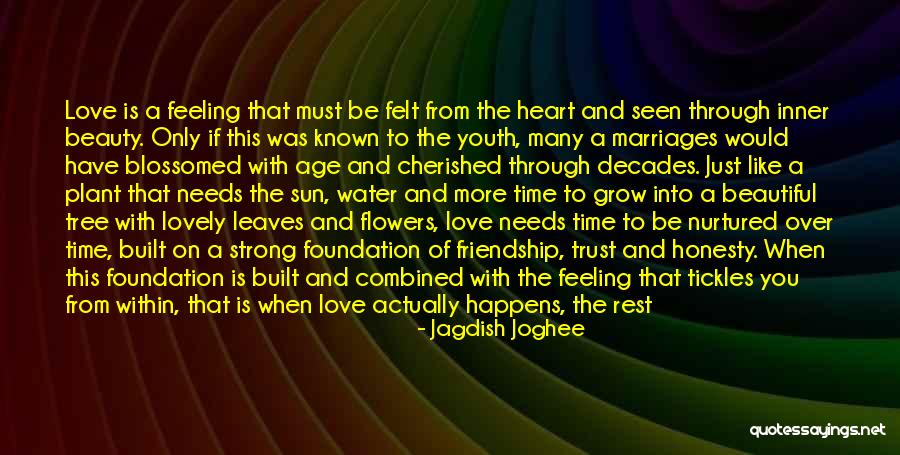 Age And Friendship Quotes By Jagdish Joghee Age And Friendship Quotes By Jagdish Joghee
