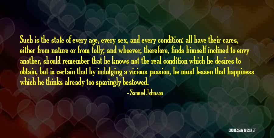 Age And Happiness Quotes By Samuel Johnson