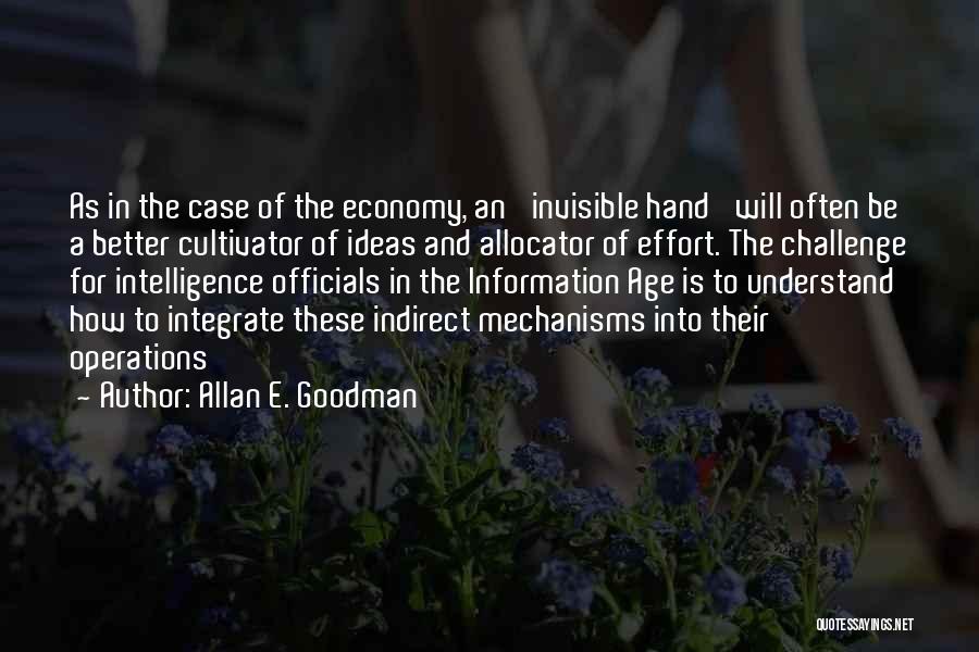 Age And Intelligence Quotes By Allan E. Goodman