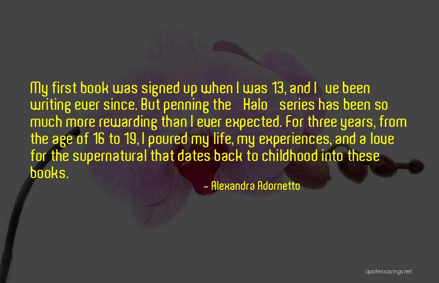 Age And Life Quotes By Alexandra Adornetto