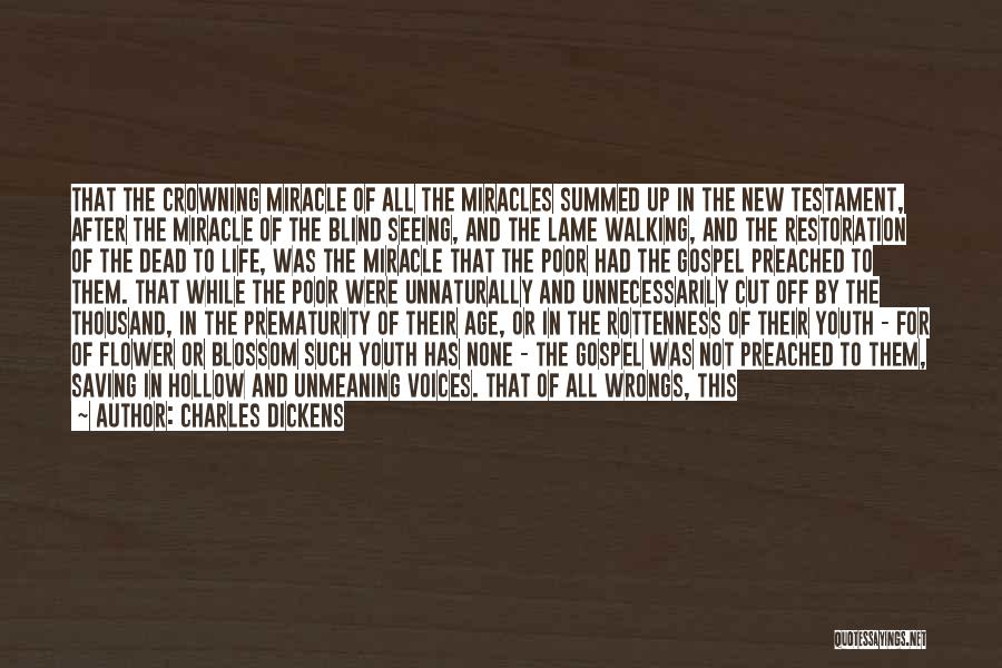 Age And Life Quotes By Charles Dickens