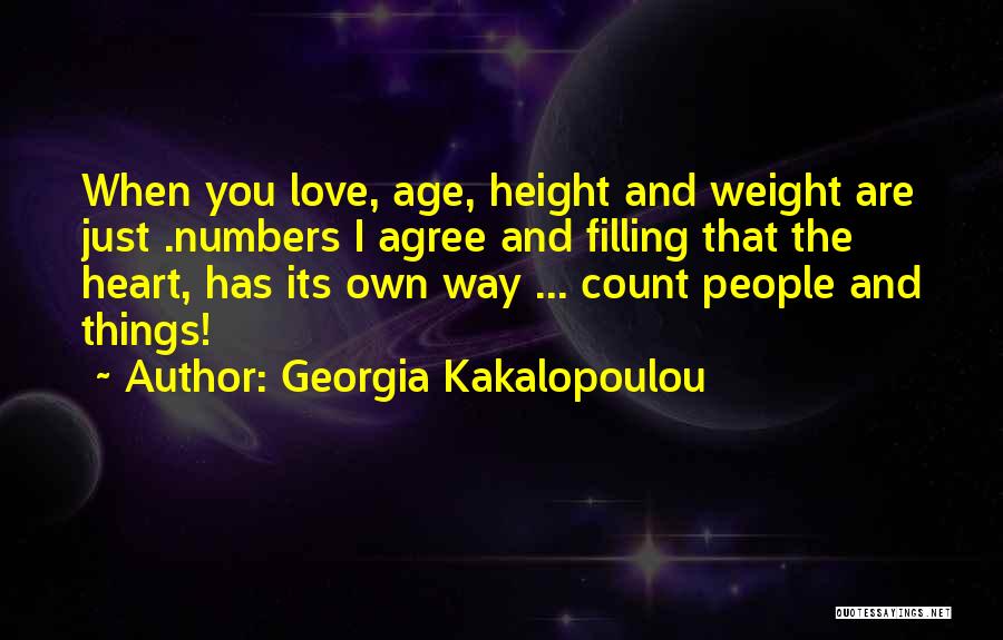 Age And Love Quotes By Georgia Kakalopoulou