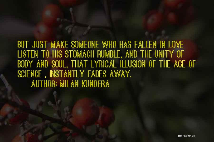 Age And Love Quotes By Milan Kundera