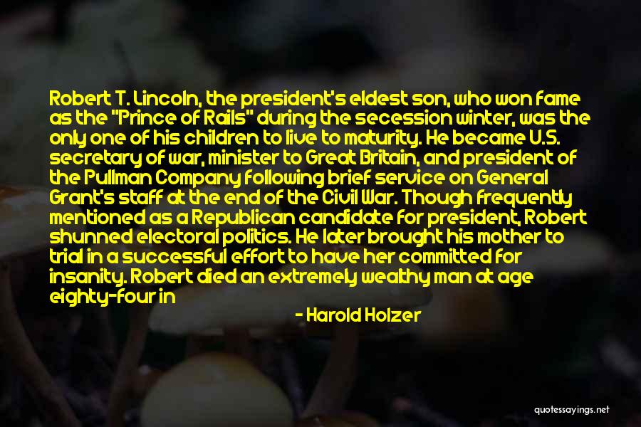 Age And Maturity Quotes By Harold Holzer Age And Maturity Quotes By Harold Holzer