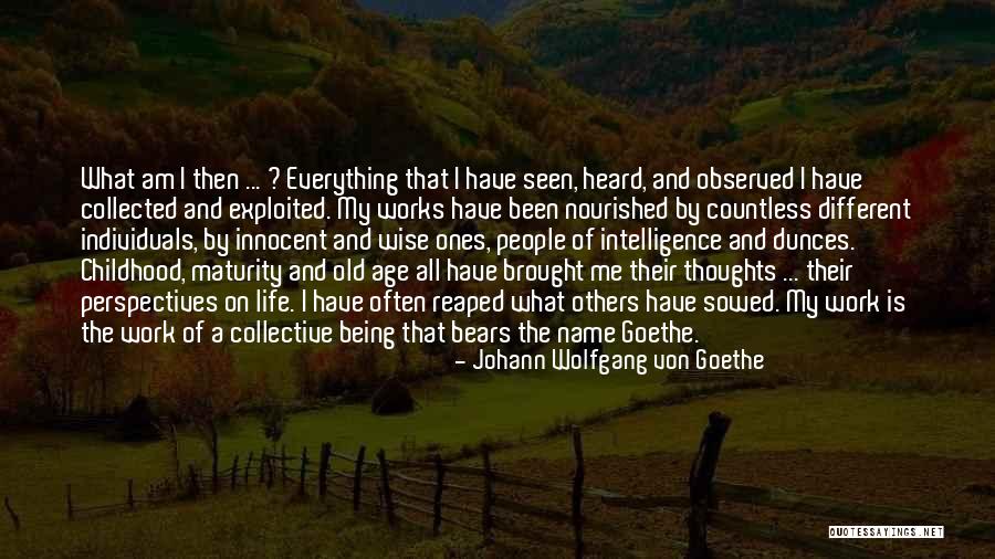 Age And Maturity Quotes By Johann Wolfgang Von Goethe