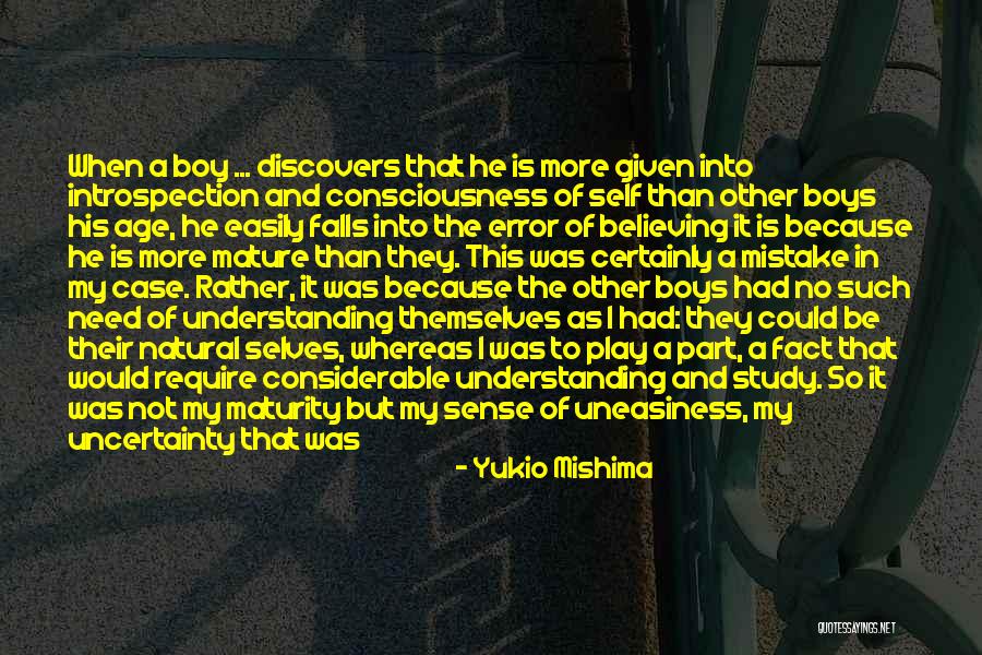 Age And Maturity Quotes By Yukio Mishima