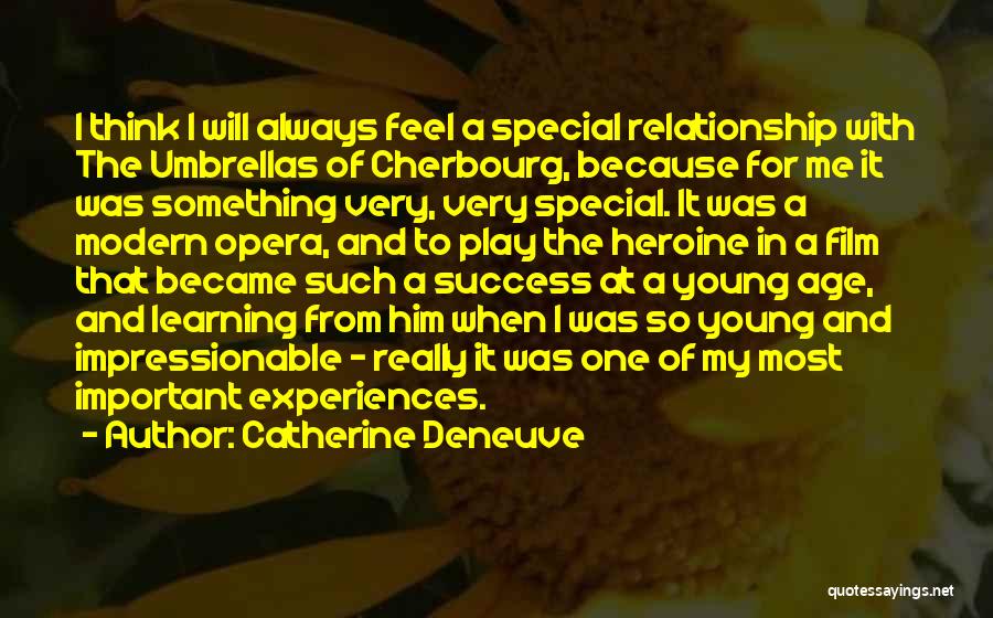 Age And Relationship Quotes By Catherine Deneuve