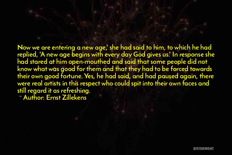 Age And Respect Quotes By Ernst Zillekens