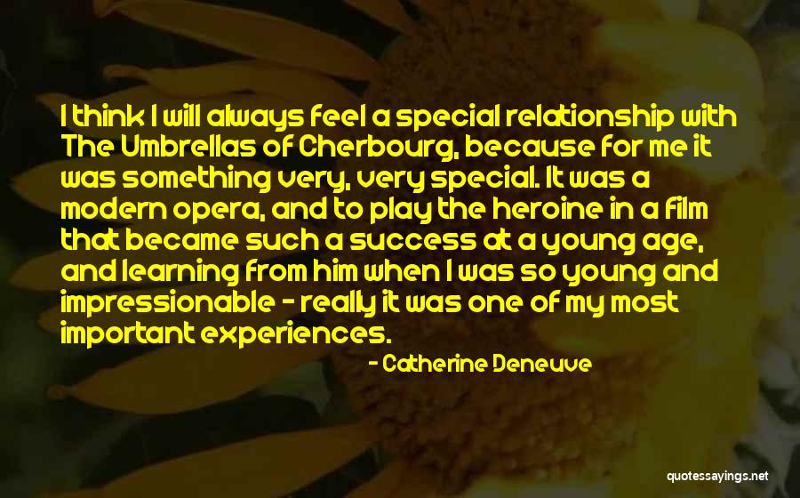 Age And Success Quotes By Catherine Deneuve Age And Success Quotes By Catherine Deneuve