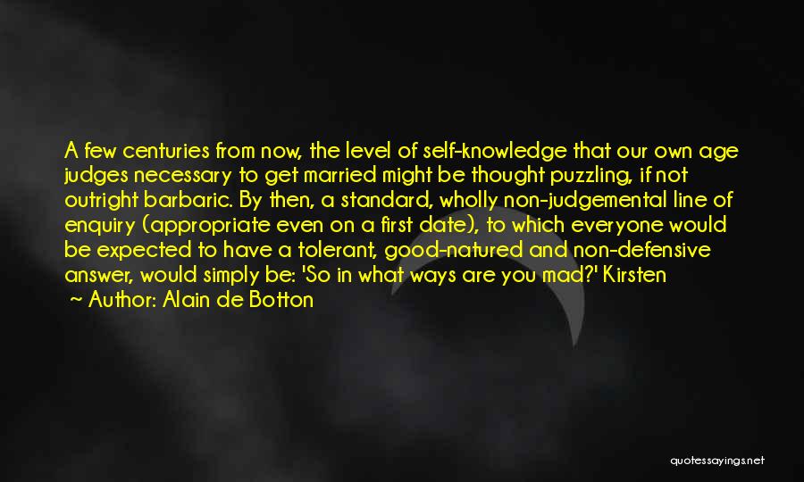 Age Appropriate Quotes By Alain De Botton