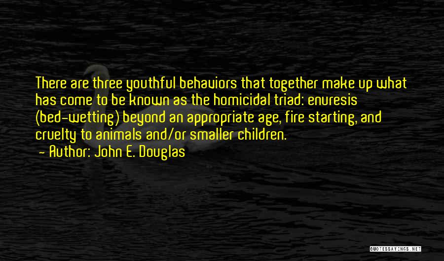 Age Appropriate Quotes By John E. Douglas