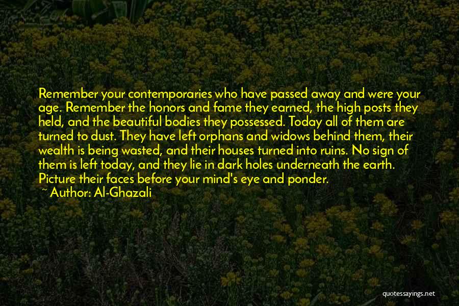 Age Beautiful Quotes By Al-Ghazali