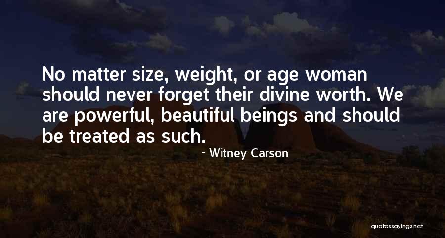 Age Beautiful Quotes By Witney Carson