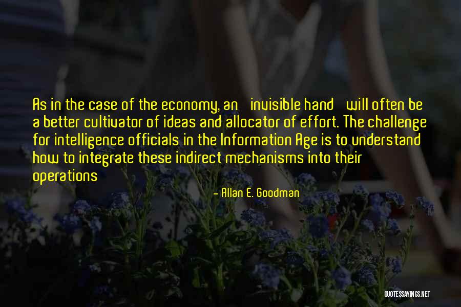 Age Challenge Quotes By Allan E. Goodman
