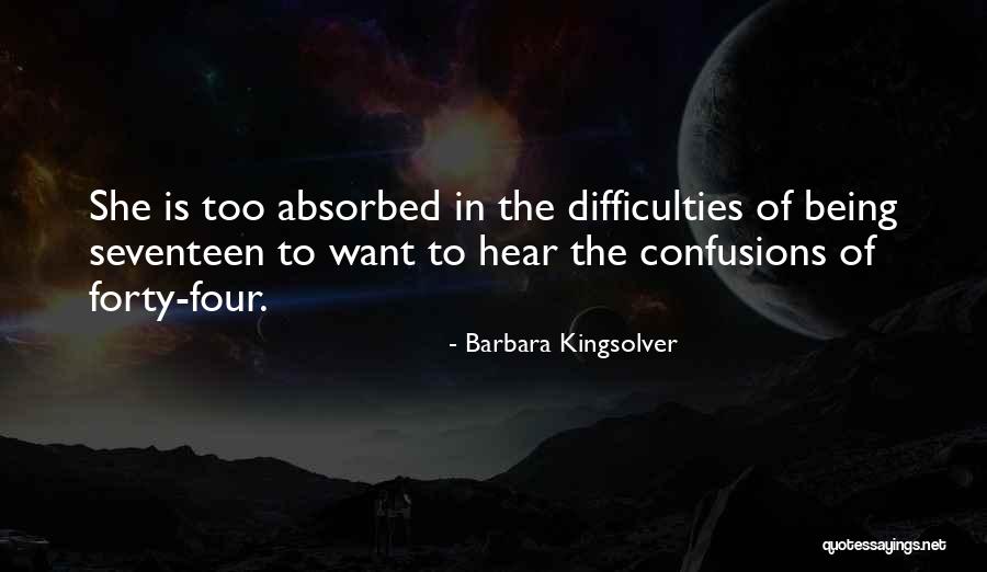 Age Forty Quotes By Barbara Kingsolver Age Forty Quotes By Barbara Kingsolver