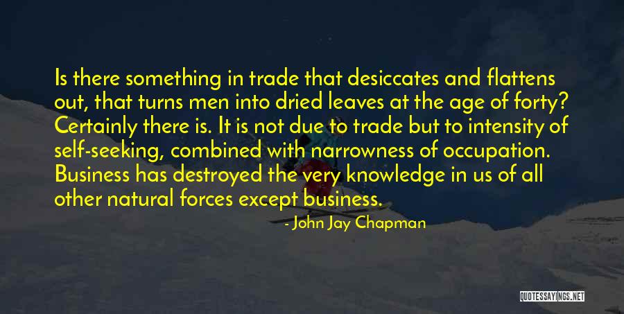 Age Forty Quotes By John Jay Chapman Age Forty Quotes By John Jay Chapman