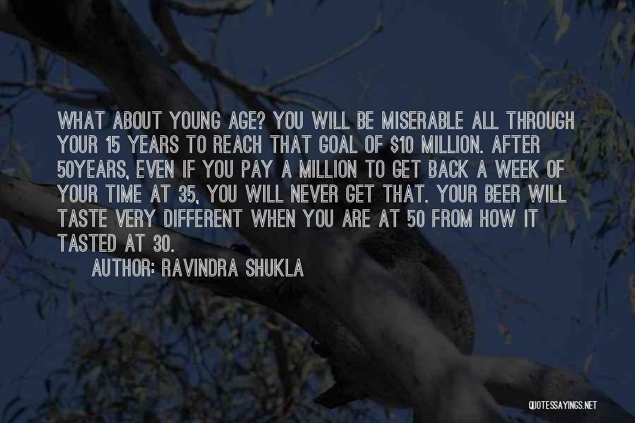 Age Of 50 Quotes By Ravindra Shukla