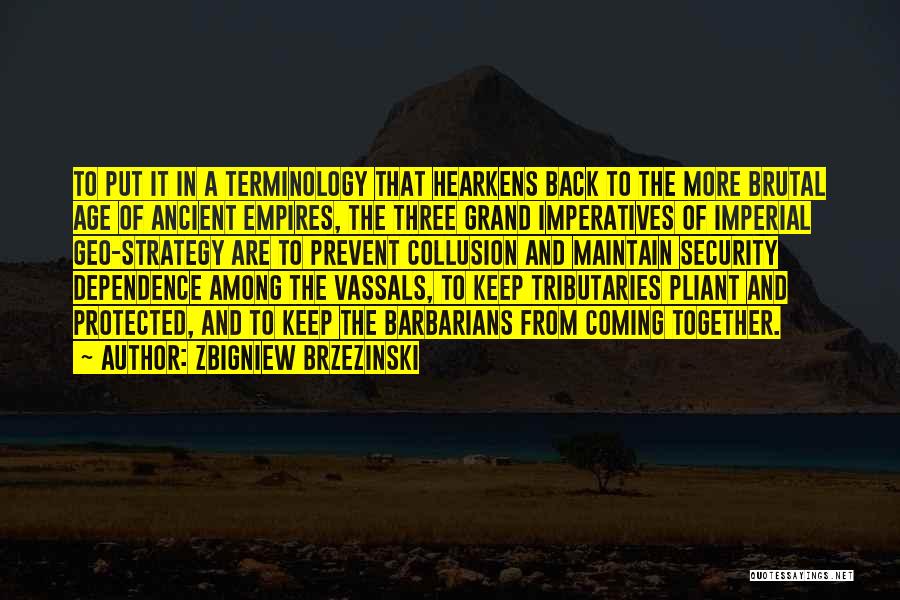 Age Of Empires 1 Quotes By Zbigniew Brzezinski