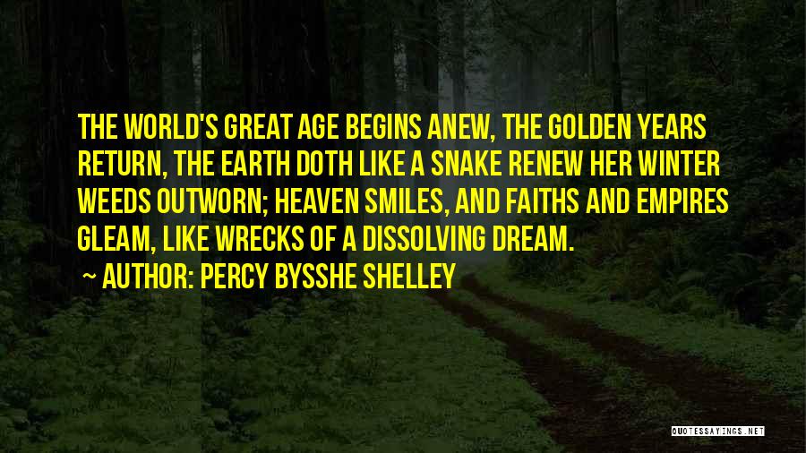 Age Of Empires 3 Quotes By Percy Bysshe Shelley