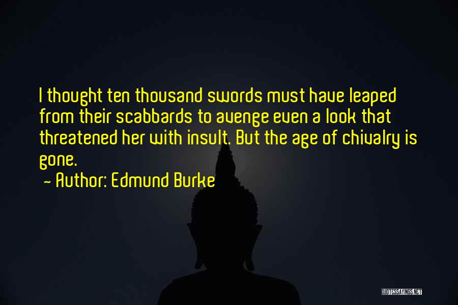 Age Of Quotes By Edmund Burke