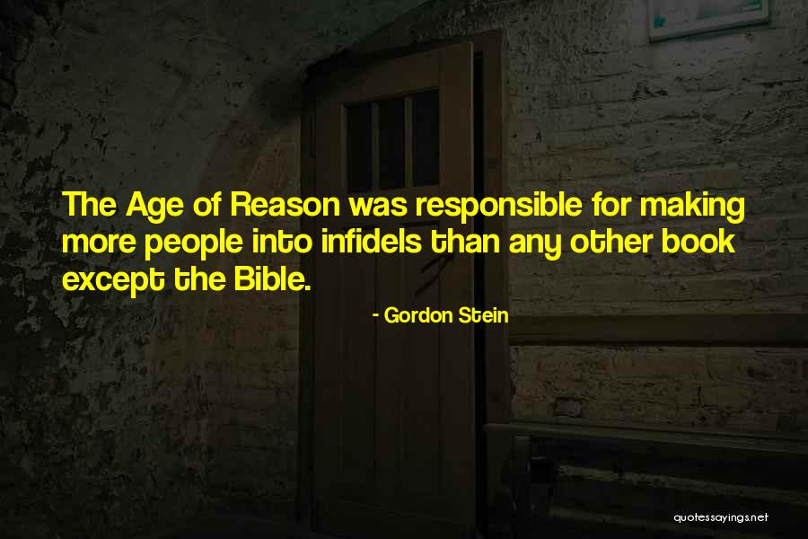 Age Of Reason Quotes By Gordon Stein Age Of Reason Quotes By Gordon Stein