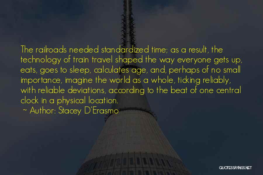 Age Of Technology Quotes By Stacey D'Erasmo