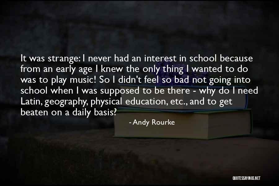 Age Play Quotes By Andy Rourke