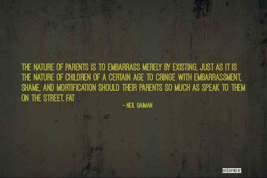 Age Shame Quotes By Neil Gaiman Age Shame Quotes By Neil Gaiman
