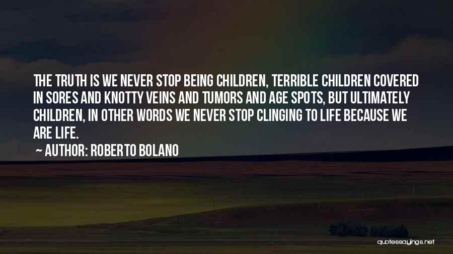 Age Spots Quotes By Roberto Bolano