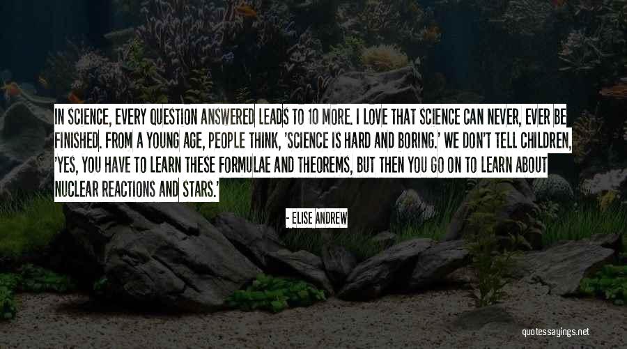 Age That Children Quotes By Elise Andrew Age That Children Quotes By Elise Andrew