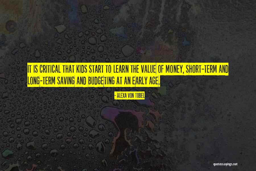 Age That Kids Quotes By Alexa Von Tobel Age That Kids Quotes By Alexa Von Tobel