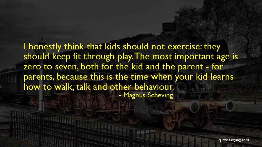 Age When Kids Quotes By Magnus Scheving Age When Kids Quotes By Magnus Scheving