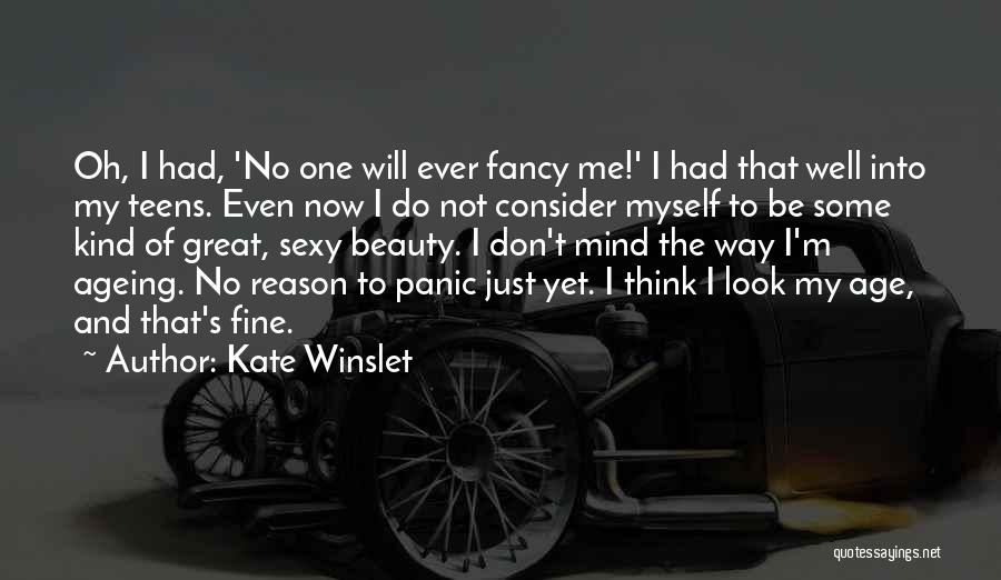 Ageing Well Quotes By Kate Winslet
