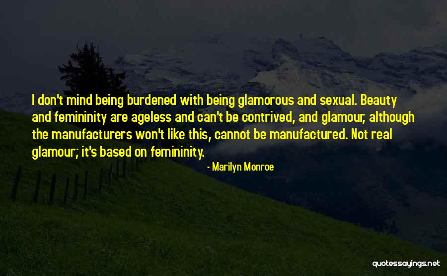 Ageless Beauty Quotes By Marilyn Monroe