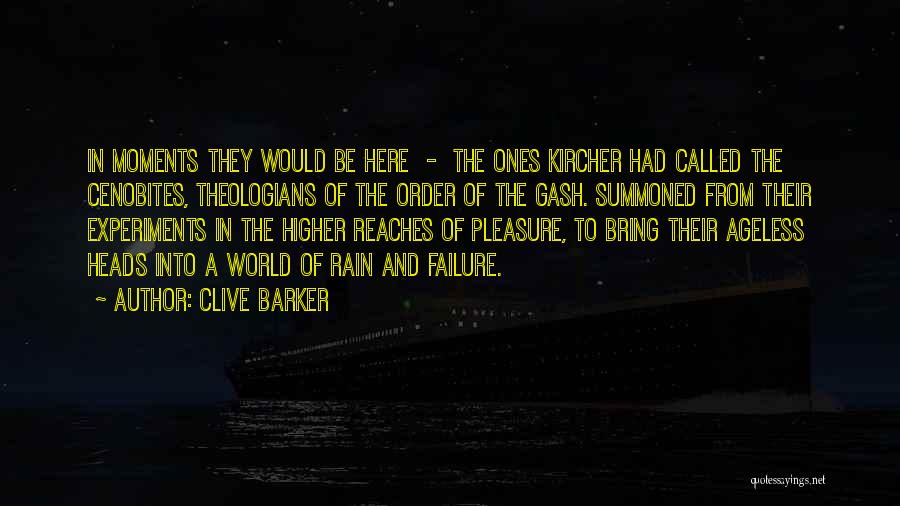 Ageless Quotes By Clive Barker