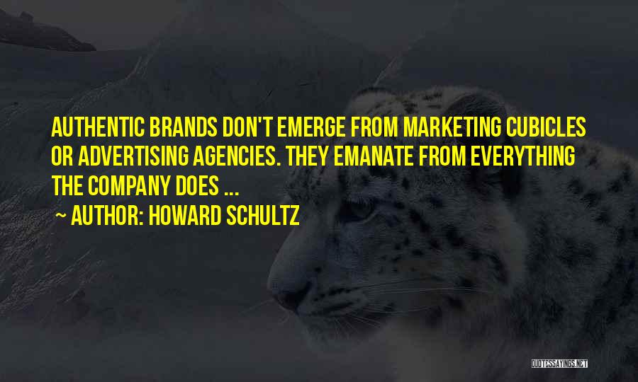 Agencies Quotes By Howard Schultz