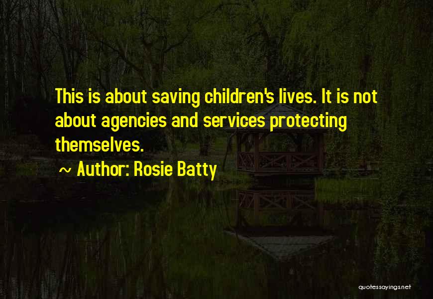 Agencies Quotes By Rosie Batty