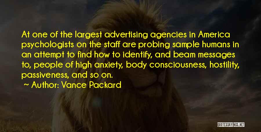 Agencies Quotes By Vance Packard