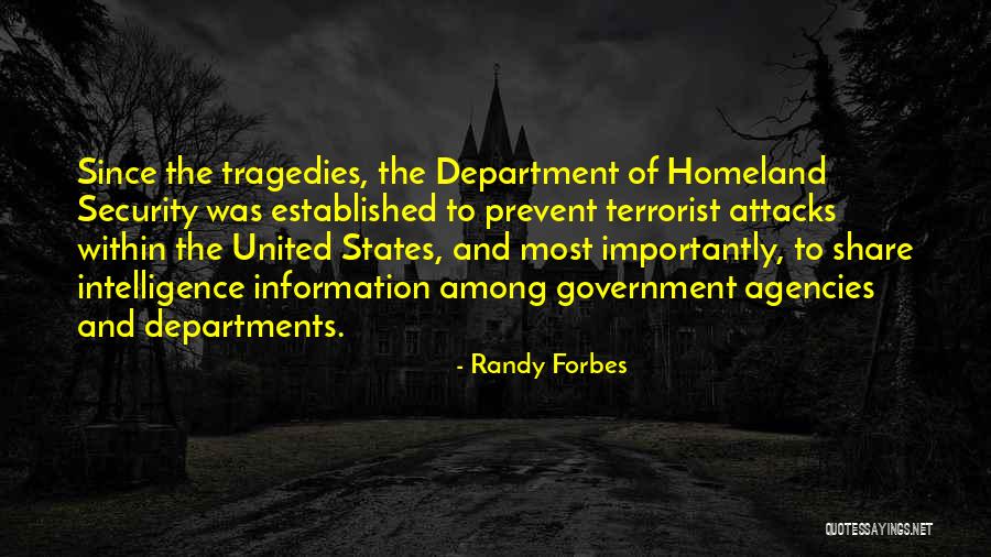 Agencies Under Homeland Quotes By Randy Forbes Agencies Under Homeland Quotes By Randy Forbes