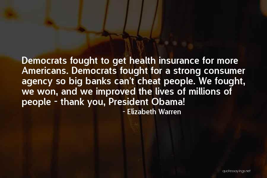 Agency Quotes By Elizabeth Warren