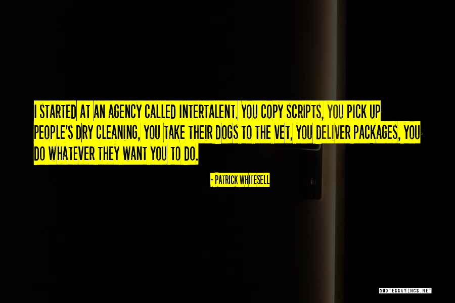 Agency Quotes By Patrick Whitesell