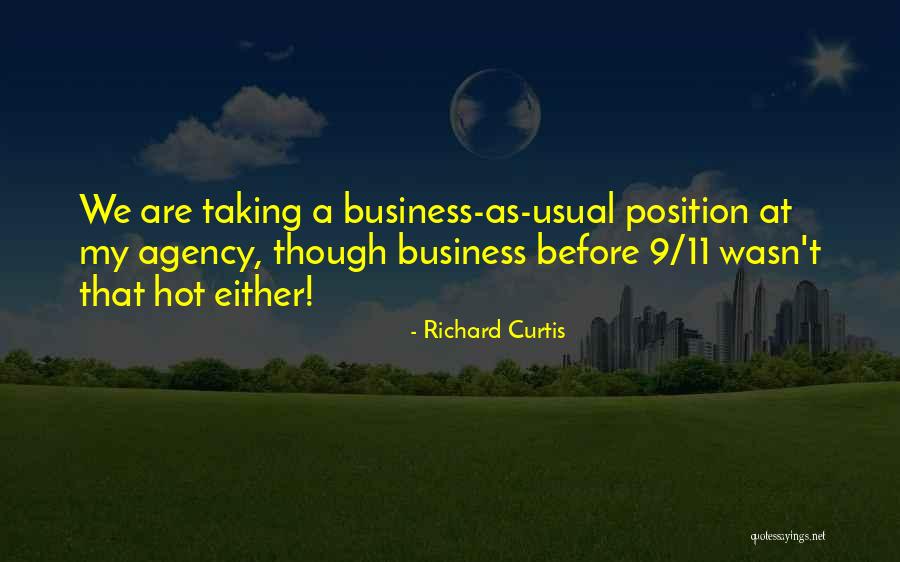 Agency Quotes By Richard Curtis