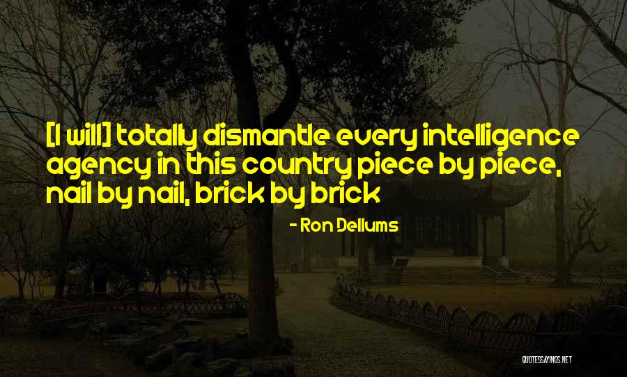 Agency Quotes By Ron Dellums