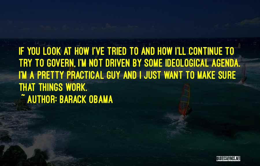 Agenda Quotes By Barack Obama