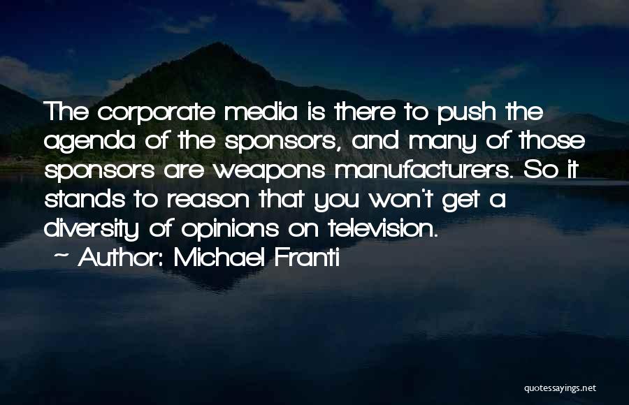 Agenda Quotes By Michael Franti