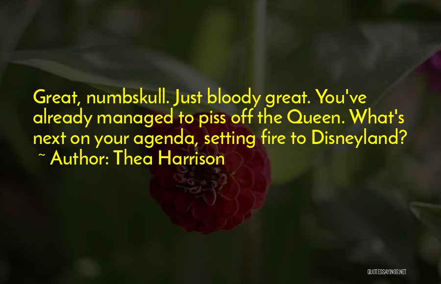 Agenda Setting Quotes By Thea Harrison