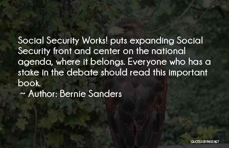 Agendas Quotes By Bernie Sanders