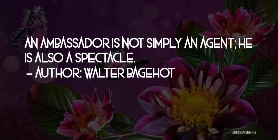 Agent K Quotes By Walter Bagehot