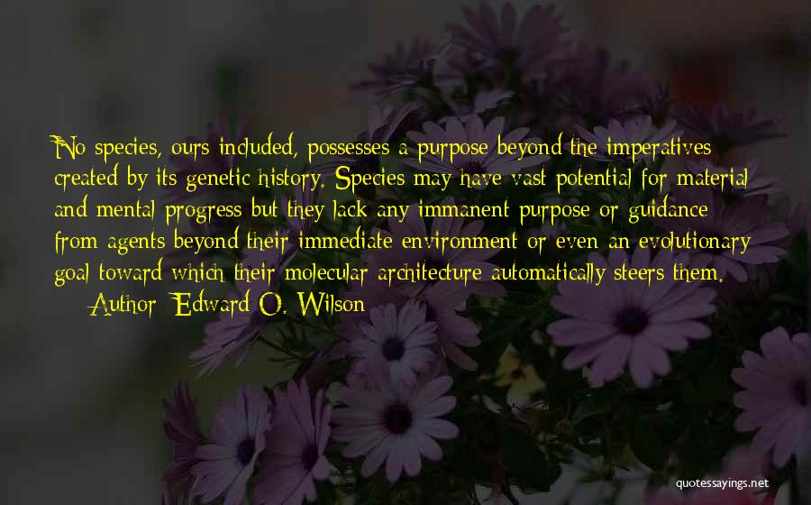 Agents Quotes By Edward O. Wilson